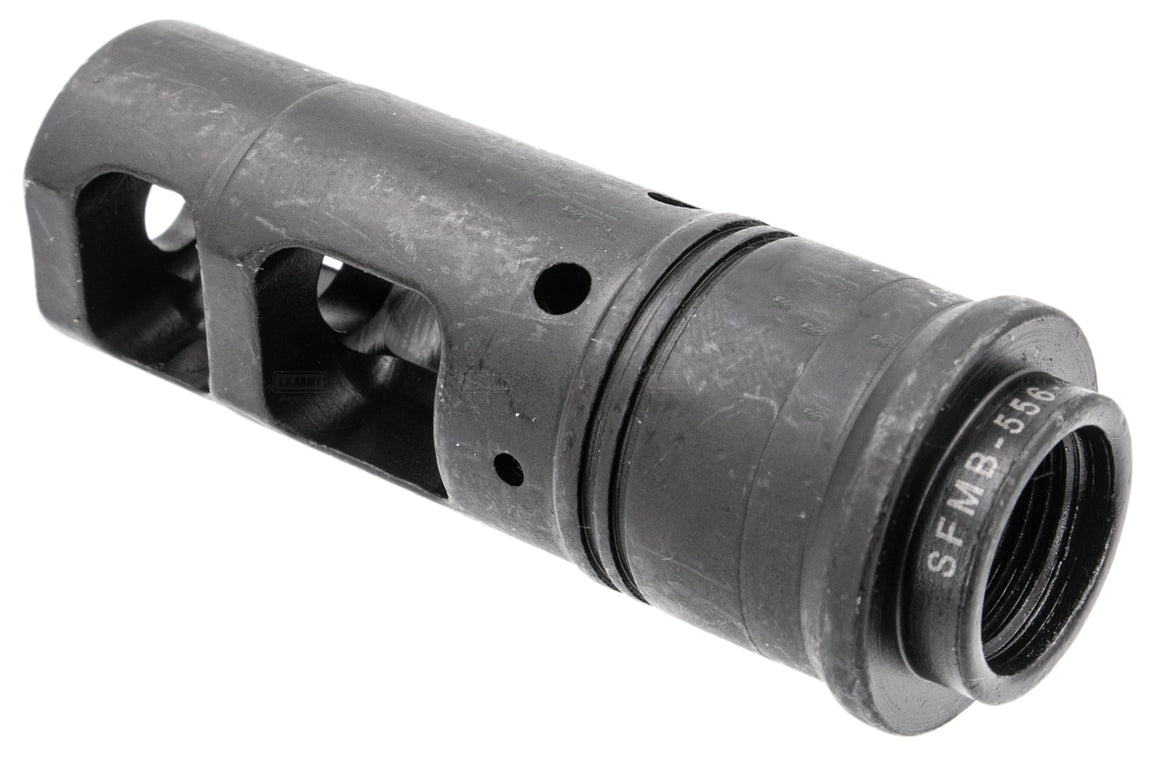 HAO SFMB Style Airsoft Muzzle Brake Flash Hider - 14mm CCW