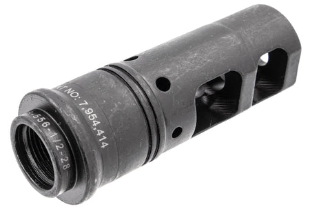 HAO SFMB Style Airsoft Muzzle Brake Flash Hider - 14mm CCW
