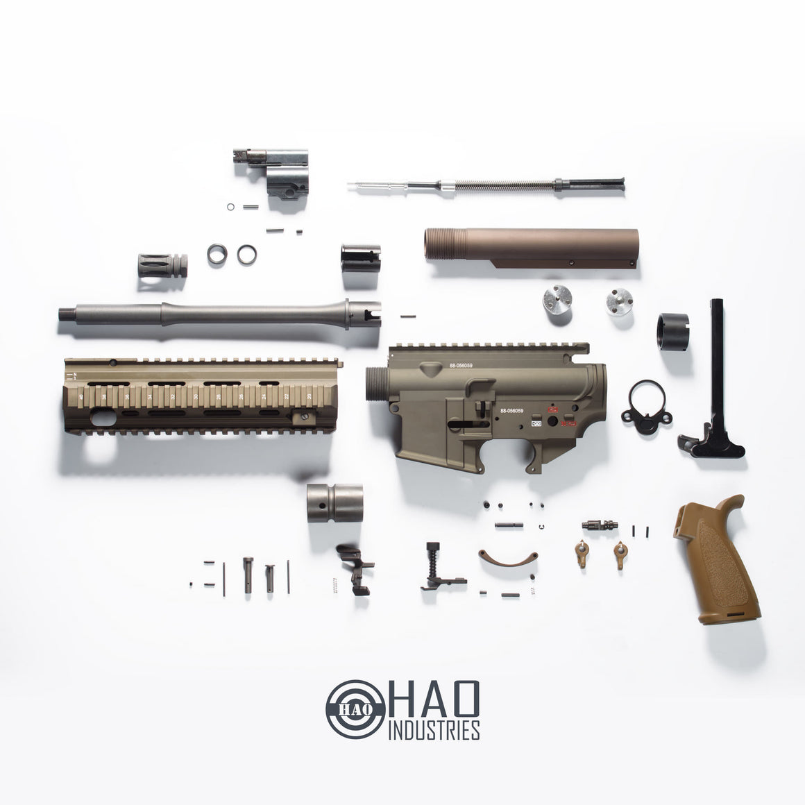 HAO 416A5 Conversion Kit for Marui MWS GBBR-Black