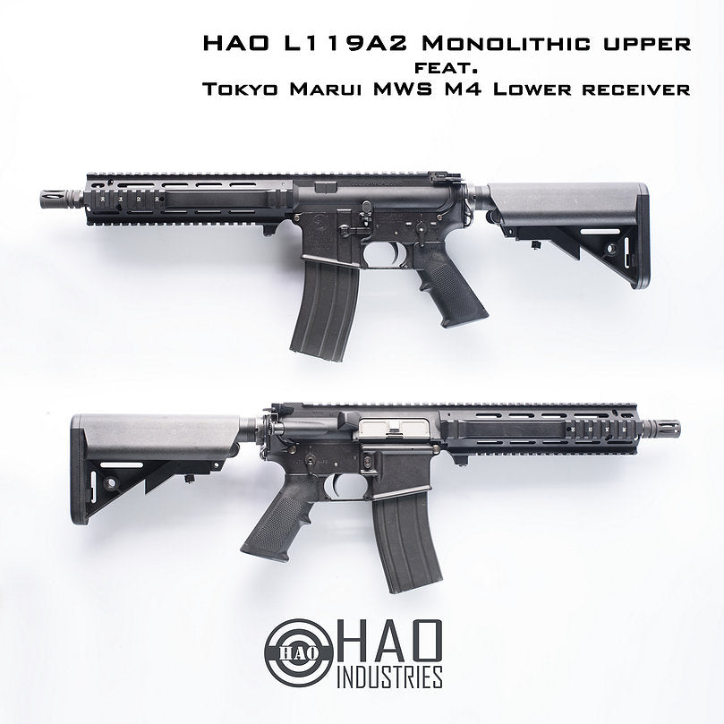 HAO L119A2 CQBR Monolithic Upper Kit ( IUR ) for Marui MWS GBBR
