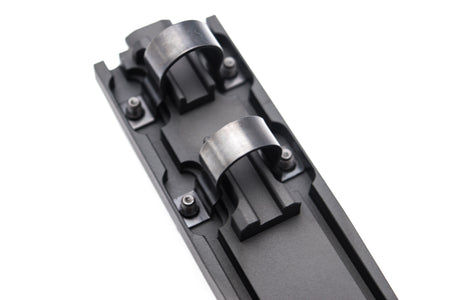 Hephaestus AK M-LOK 10.5 Inch Handguard Rail Set with Railed Gas Tube ( Type III Hard-Coat Anodized ) for GHK / LCT AK Series