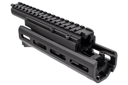 Hephaestus AK M-LOK 6.5" Handguard Rail Set with Railed Gas Tube( Type III Hard-coat Anodized ) for GHK / LCT AK Airsoft Series