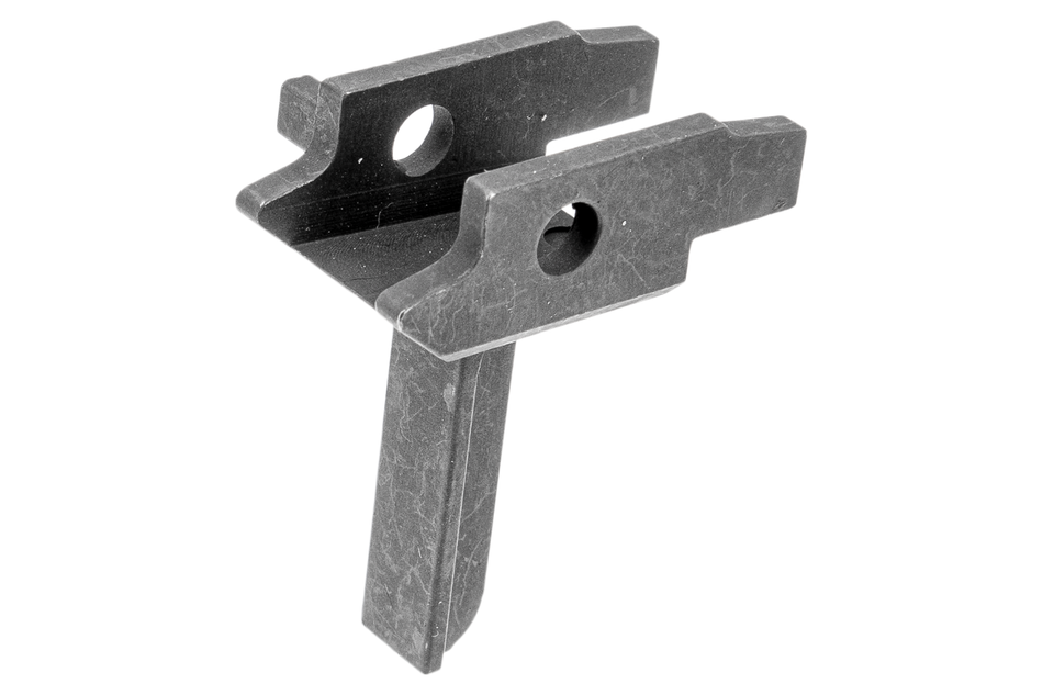 Hephaestus CNC Steel Flat Trigger ( Type B - Black ) for GHK AK GBB Rifle Series