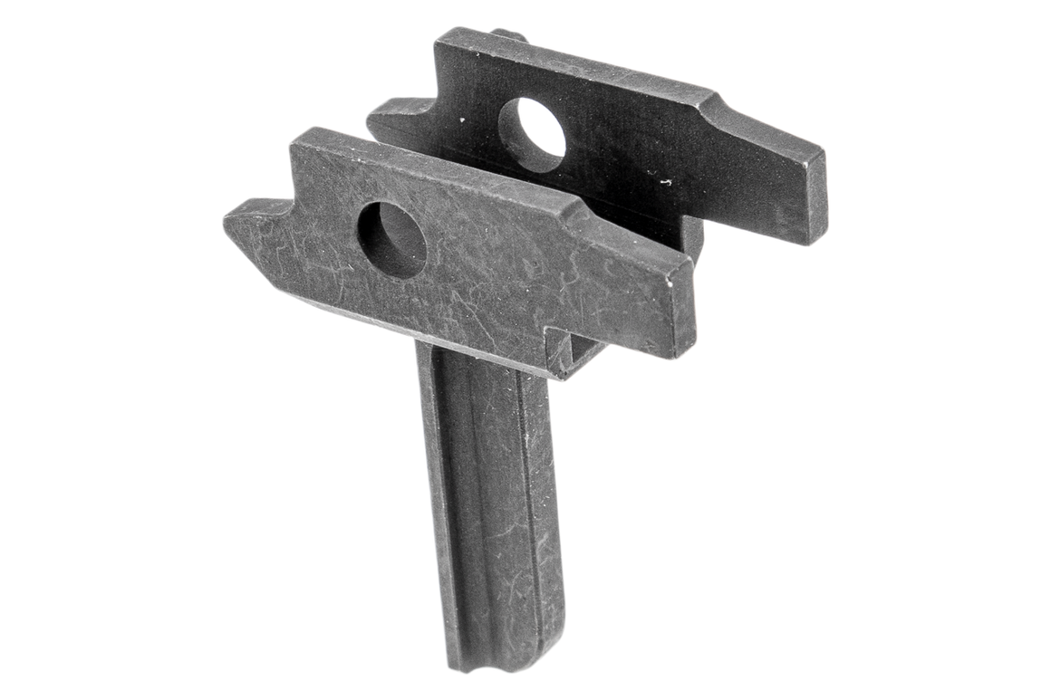 Hephaestus CNC Steel Flat Trigger ( Type B - Black ) for GHK AK GBB Rifle Series
