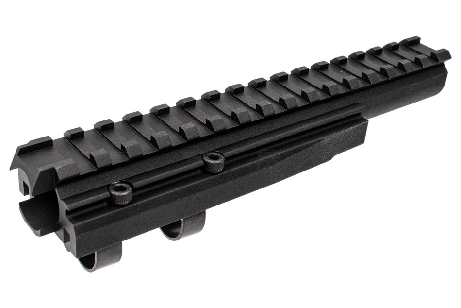 Hephaestus AK Railed Gas Tube ( Standard Length / Type III Hard-coat Anodized ) for Tokyo Marui TM AK GBB Series