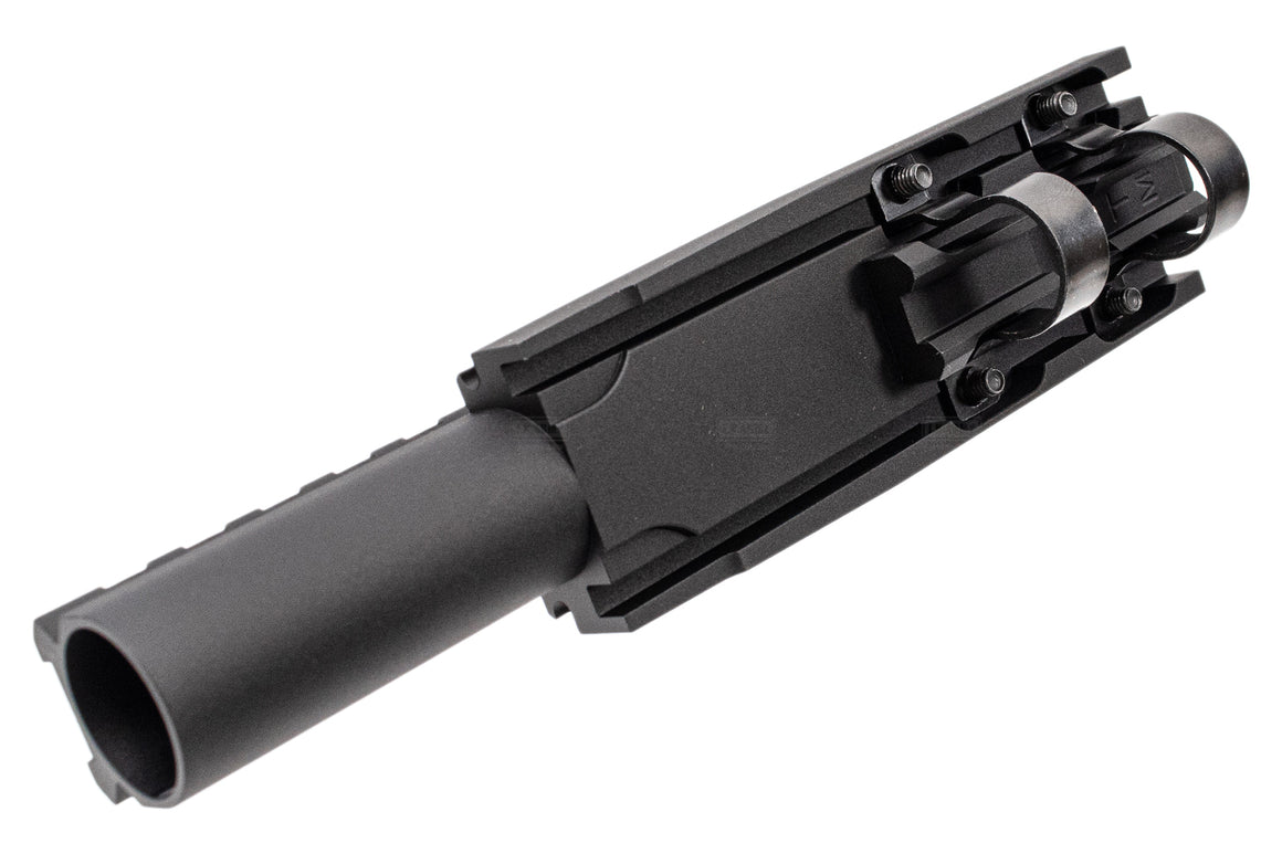 Hephaestus AK M-LOK 10.5" Handguard Rail Set With Railed Gas Tube ( Type III Hard-Coat Anodized ) For Tokyo Marui TM AK GBB Series