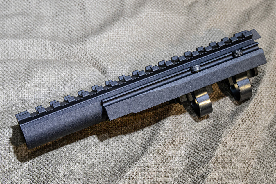 Hephaestus AK M-LOK 6.5" Handguard Rail Set With Railed Gas Tube ( Type III Hard-Coat Anodized ) For Tokyo Marui TM AK GBB Series