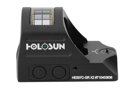 HOLOSUN HE507C-GR X2 Reflex Greed Dot 2 MOA Sight ( Black )
