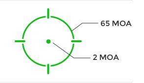 Holosun Elite Series HE510C-GR Reflex Circle Dot Sight