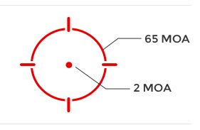 Holosun Elite Series HE515GT-RD Micro Circle Dot Sight