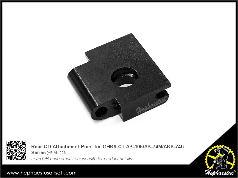 Hephaestus Rear QD Attachment Point for GHK / LCT AK-105 / AK-74M / AKS-74U Series