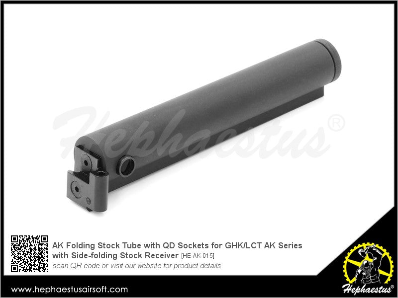 Hephaestus AK Folding Stock Tube with QD Sockets for GHK / LCT AK Series