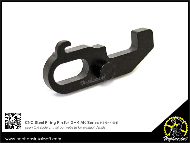 Hephaestus CNC Steel Firing Pin for GHK AK GBB Rifle Series