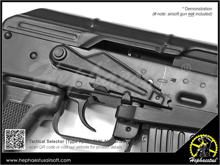 Hephaestus Tactical Selector ( Type A ) for GHK / LCT AK AEG / GBB Rifle Series