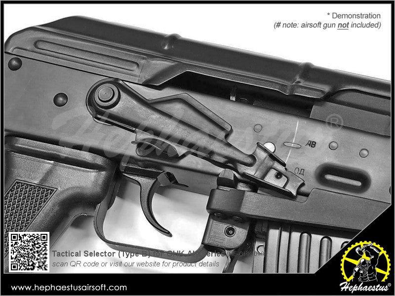 Hephaestus Tactical Selector ( Type B ) for GHK / LCT AK AEG / GBB Rifle Series