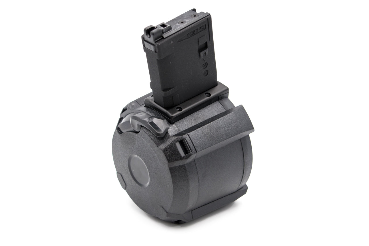 MWS 400 Rds Drum Magazine for Tokyo Marui TM MWS M4 GBBR ( Black )