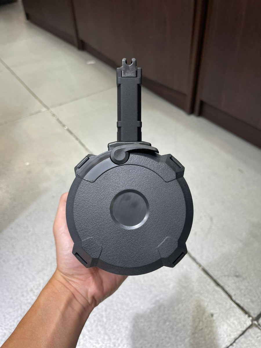 MWS 400 Rds Drum Magazine for Tokyo Marui TM MWS M4 GBBR ( Black )