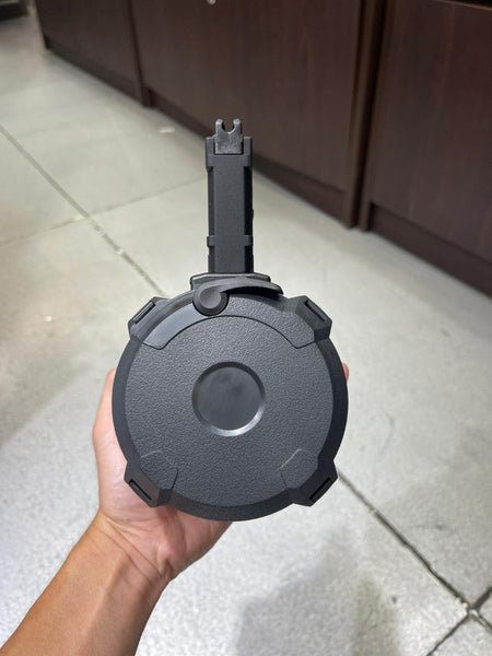 MWS 400 Rds Drum Magazine for Tokyo Marui TM MWS M4 GBBR ( Black )