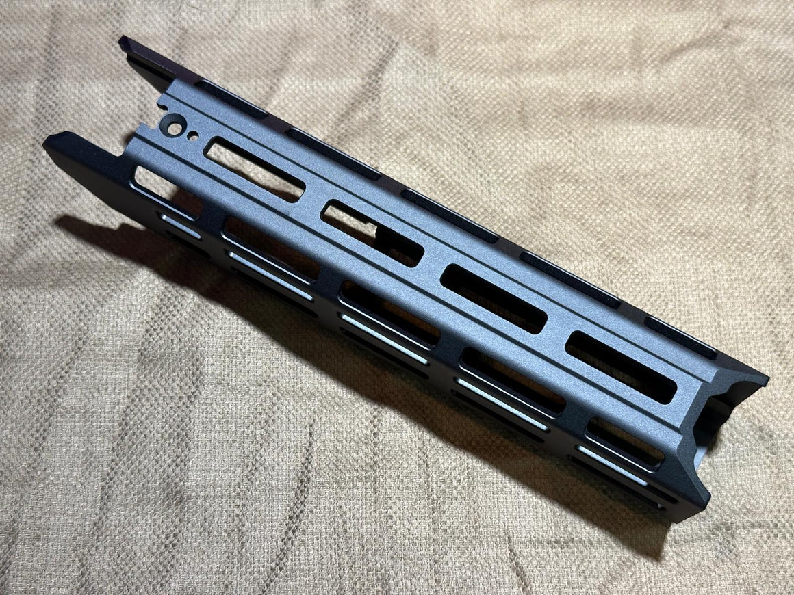 CNC Mi Style Dual M-LOK 8" inch Handguard Rail for APFG PX-K GBB SMG Airsoft ( APFG MPX-K GBB )