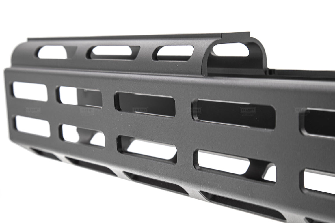 CNC Mi Style Dual M-LOK 10" inch Handguard Rail for APFG PX-K GBB SMG Airsoft ( APFG MPX-K GBB )