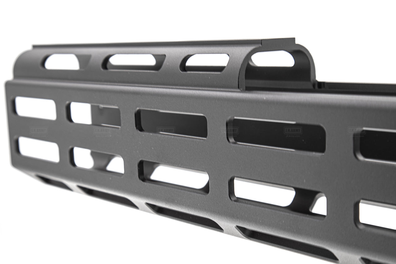 CNC Mi Style Dual M-LOK 10" inch Handguard Rail for APFG PX-K GBB SMG Airsoft ( APFG MPX-K GBB )