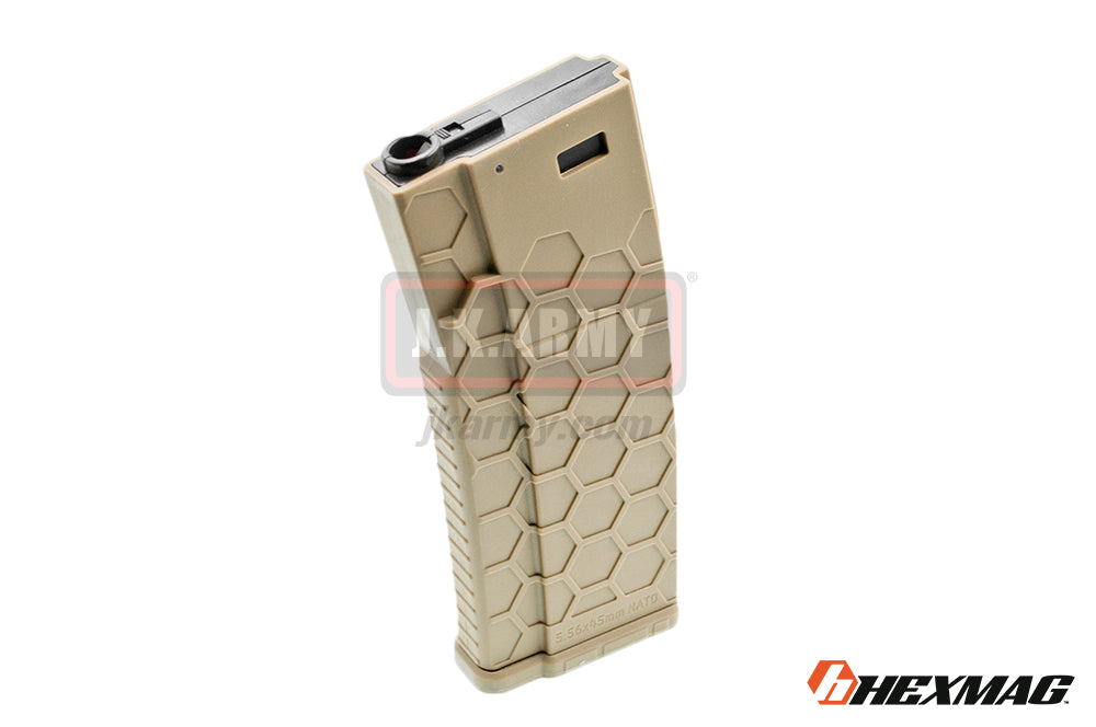 Hexmag Airsoft 120rd Magazine for AEG ( 5 Pcs Pack - FDE )