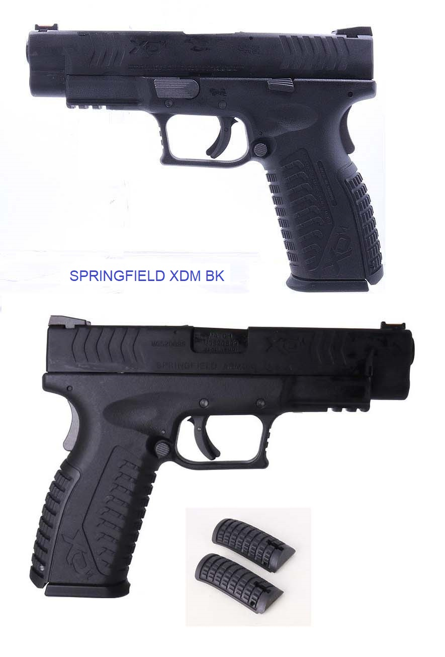 Springfield Armory Licensed XDM Gas Blowback Airsoft Training Pistol ( Model: 4.5 Duty ) ( Air Venturi ) -Silver