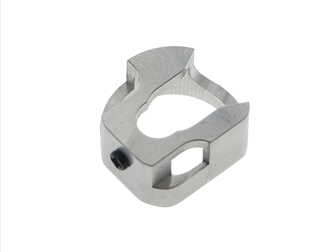 COW Enhanced Nozzle Valve Blocker For Marui TM G17 / Hi-Capa GBBP Series ( Aluminum Silver )