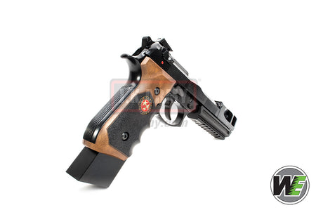 SAMURAI EDGE B.Burton MOD Full Metal M92 ( Semi ) ( Brown Grip )