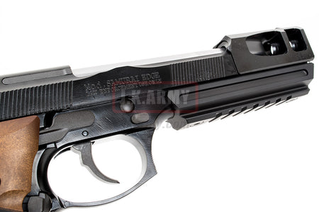 SAMURAI EDGE B.Burton MOD Full Metal M92 ( Semi ) ( Brown Grip )