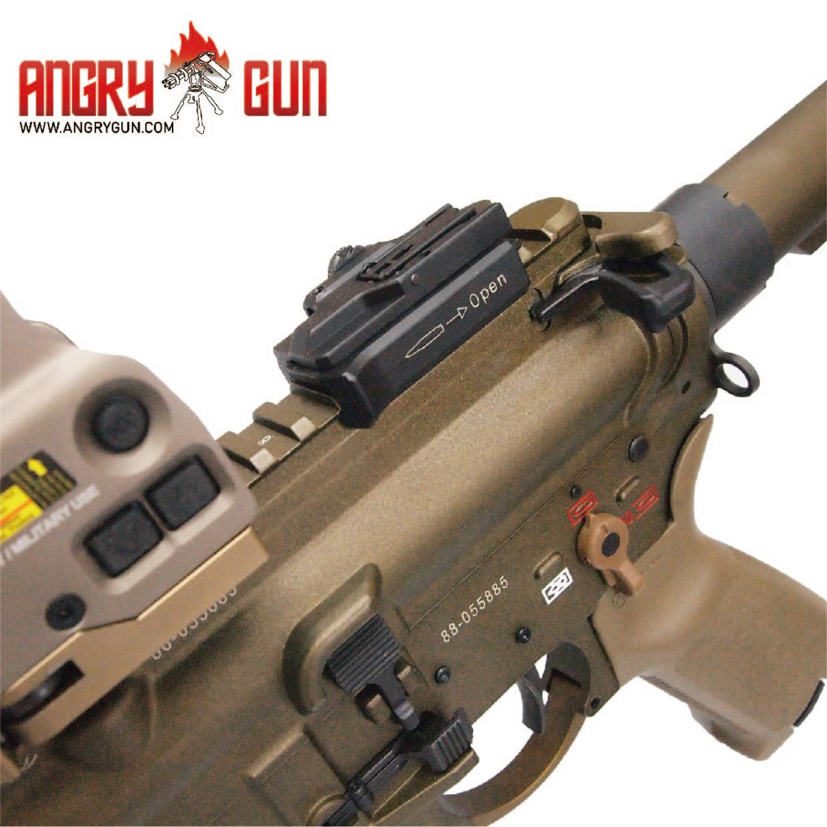 Angry Gun H Style Front and Rear Sight Set ( UMAREX 416 Series )