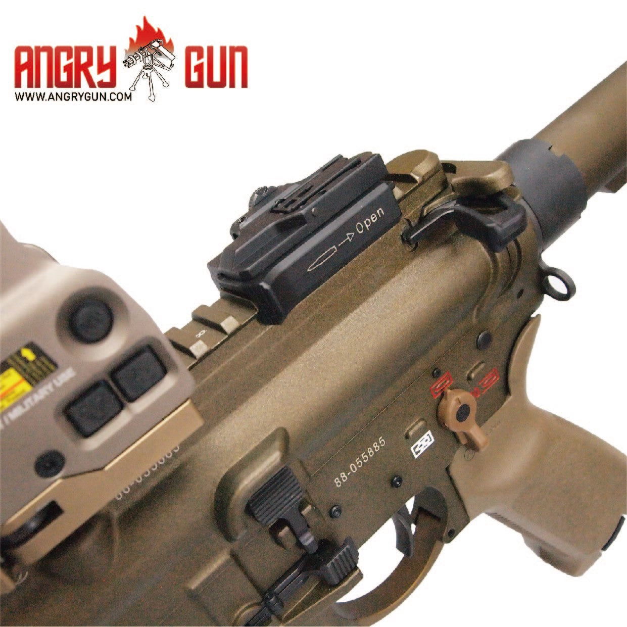 Angry Gun H Style Front and Rear Sight Set ( UMAREX 416 Series )