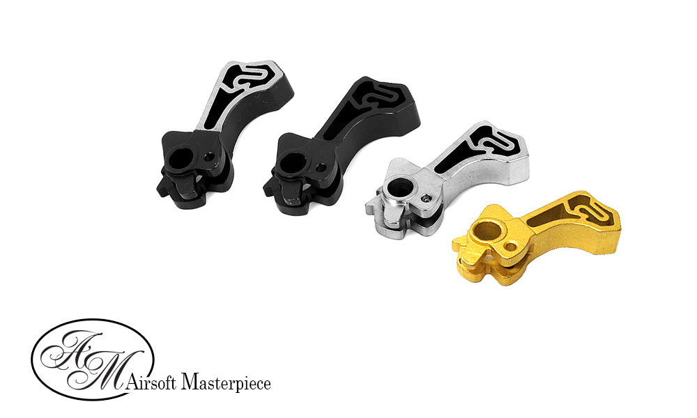Airsoft Masterpiece AM CNC Steel Hammer & Sear Set ( Infinity SV ) For Tokyo Marui TM Hi-Capa / 1911 GBBP-Gold