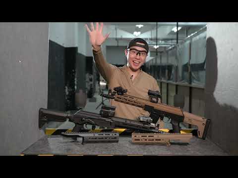SAG PTD AK MK3 MIL-STD Full Top Rail Chassis Kit For Tokyo Marui
