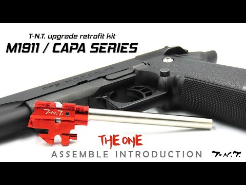 TNT THE ONE TDC Hop Up Chamber Set for Hi-Capa Series GBBP Series ( H.L.R. Bucking )