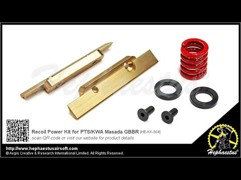 Hephaestus Recoil Power Kit for PTS / KWA Masada GBB Rifle Series