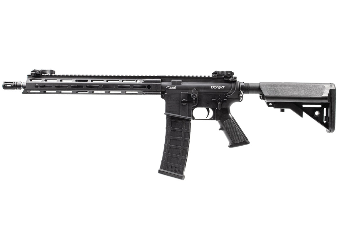 EMG Daniel Defense Licensed DDM4 V7 MWS GBB Airsoft ( Black ) ( by Hero Custom )
