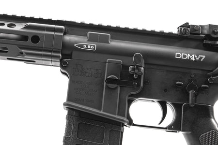 EMG Daniel Defense Licensed DDM4 V7 MWS GBB Airsoft ( Black ) ( by Hero Custom )