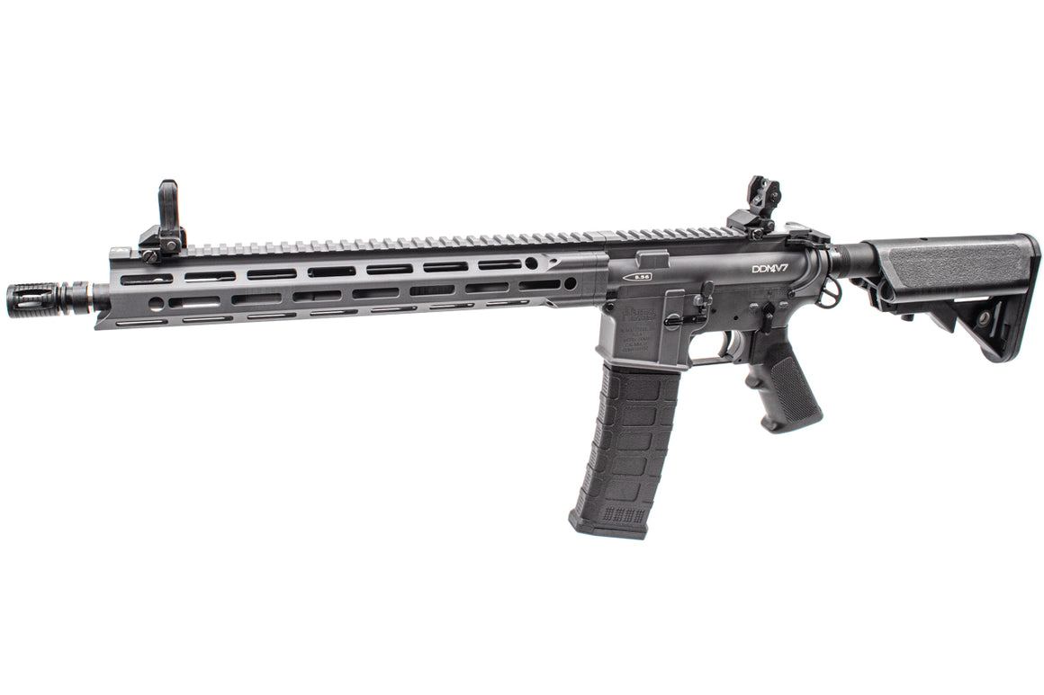 EMG Daniel Defense Licensed DDM4 V7 MWS GBB Airsoft ( Grey ) ( by Hero Custom )