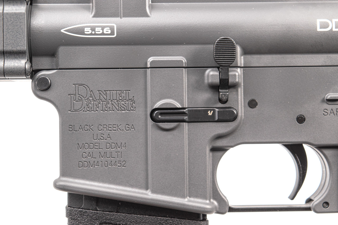 EMG Daniel Defense Licensed DDM4 V7 MWS GBB Airsoft ( Grey ) ( by Hero Custom )