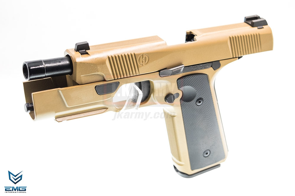 EMG / HUDSON™ H9 GBB Pistol ( Black / Tan)-Tan