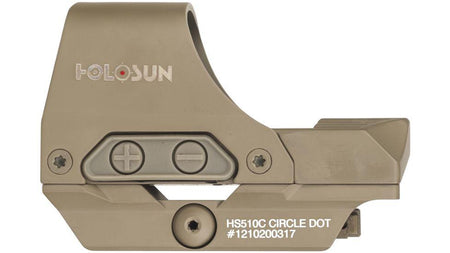 HOLOSUN HS510C FDE Circle Dot & Solar ( Red Dot Sight )