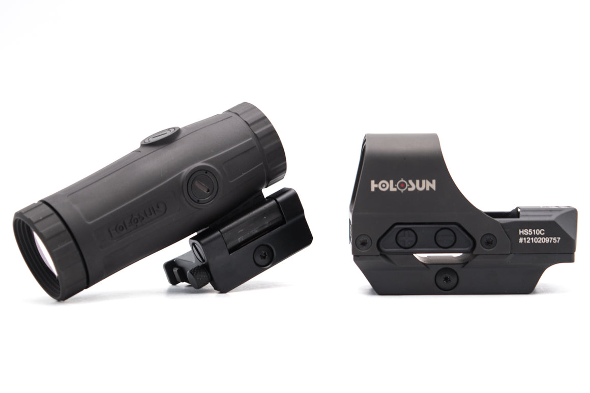 HOLOSUN HS510C Reflex Circle Dot Sight With HM3X ( 3X Magnifier )