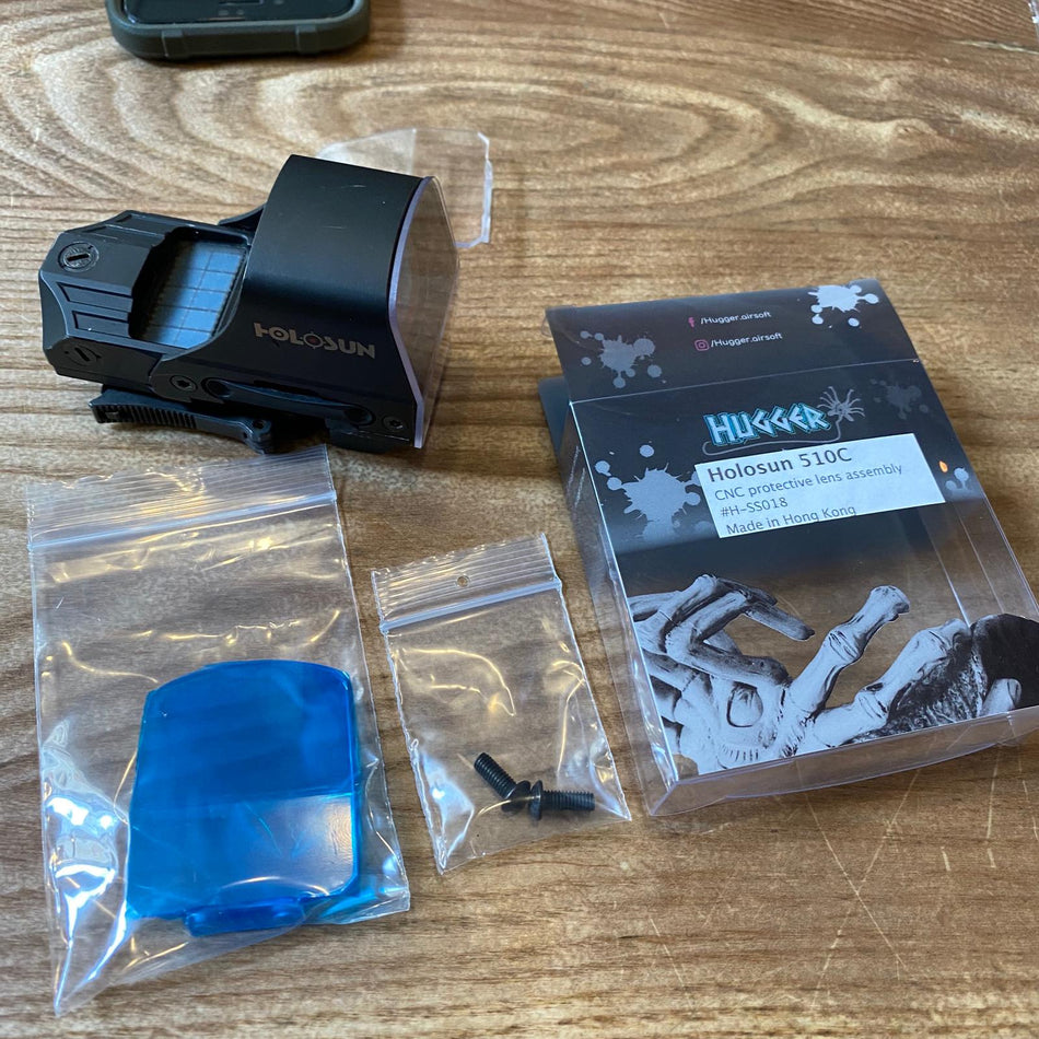 Hugger CNC BB's Proof Lens Protector for Holosun HS510C Series