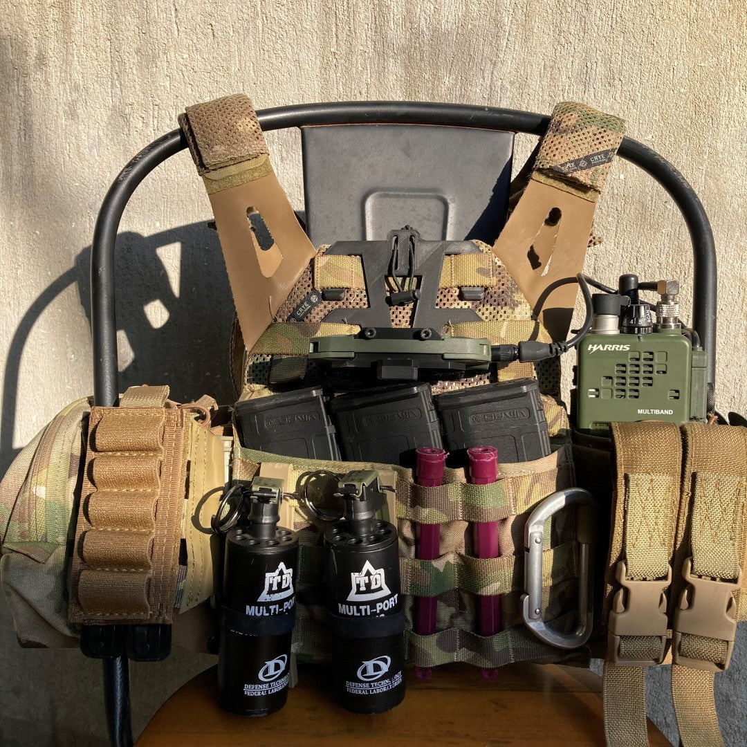 Hugger MOLLE Holder for TRI / PRC 152 KDU Keypad Display Unit ( Ver.2 )