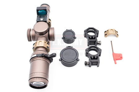 Holy Warrior HWOCAG HD 1-6x 24 Airsoft Scope Deluxe Set Type A ( RMR + Plate + Mount )