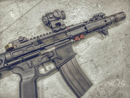 SLR Airsoft Works Gen2 B15 Receiver Ver.2 For Marui TM M4 MWS GBB ( Black ) ( Limited Edition )