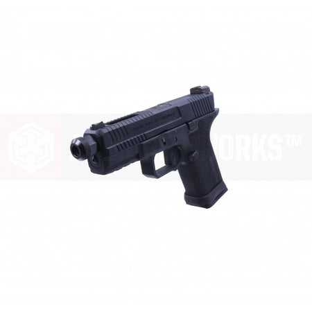 EMG SAI BLU Compact Model 19 GBB Airsoft Training Weapon ( Gas ) ( All Black )