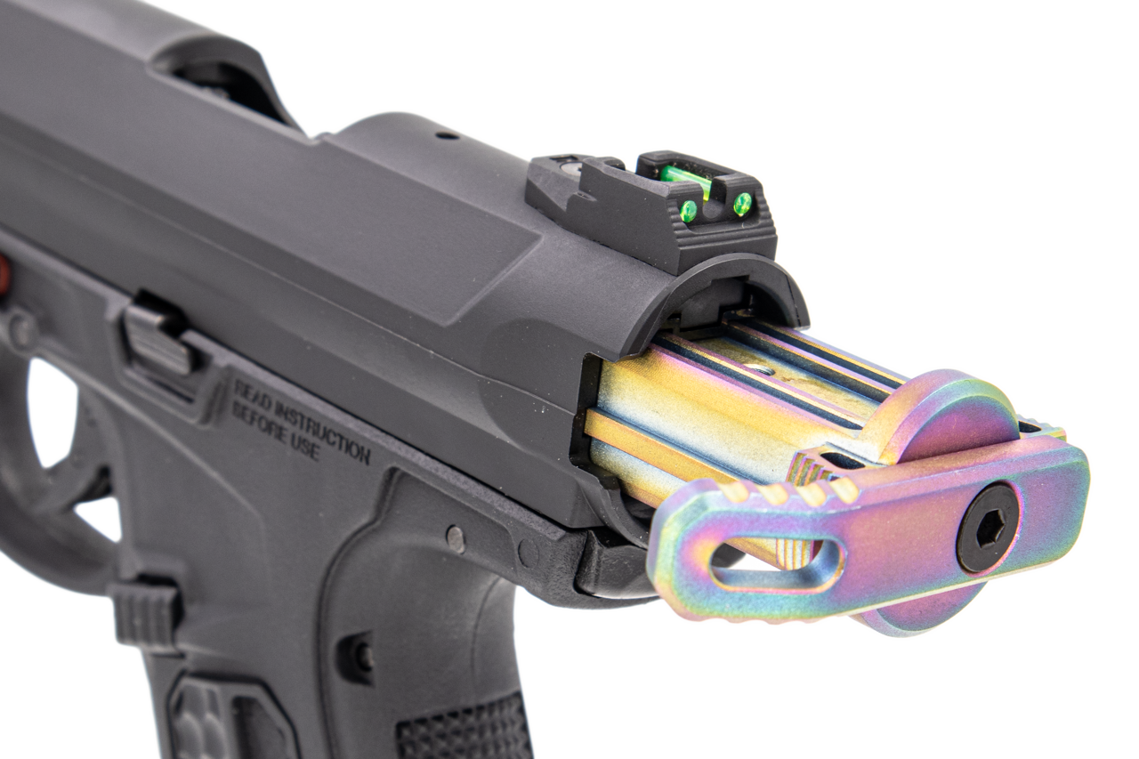 C&C AAP01 7075 Infinity Lightweight Blowback Unit BBU with Charge Handle for AAP01 GBB Pistol ( AAP-01 )-Red