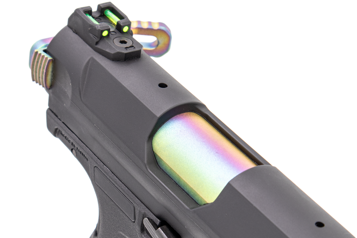 C&C AAP01 7075 Infinity Lightweight Blowback Unit BBU with Charge Handle for AAP01 GBB Pistol ( AAP-01 )-Red